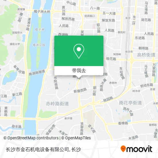长沙市金石机电设备有限公司地图