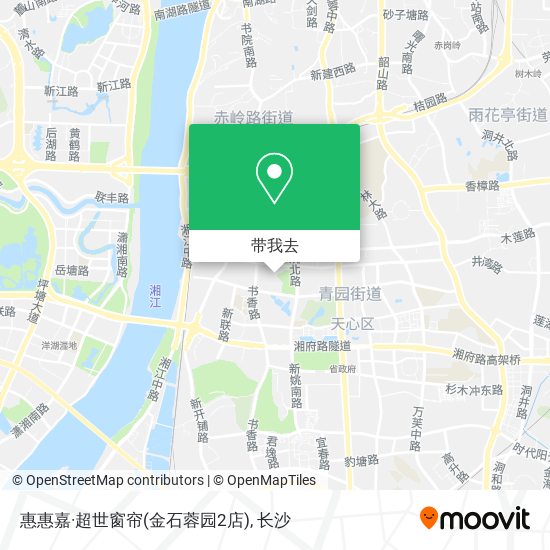 惠惠嘉·超世窗帘(金石蓉园2店)地图