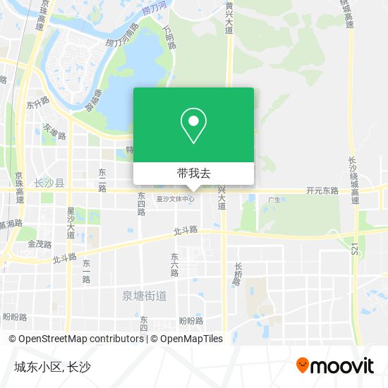 城东小区地图