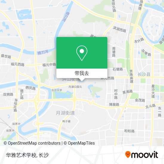 华雅艺术学校地图