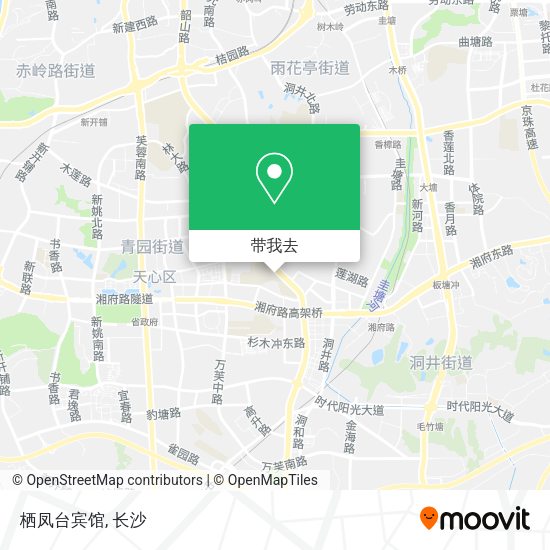栖凤台宾馆地图