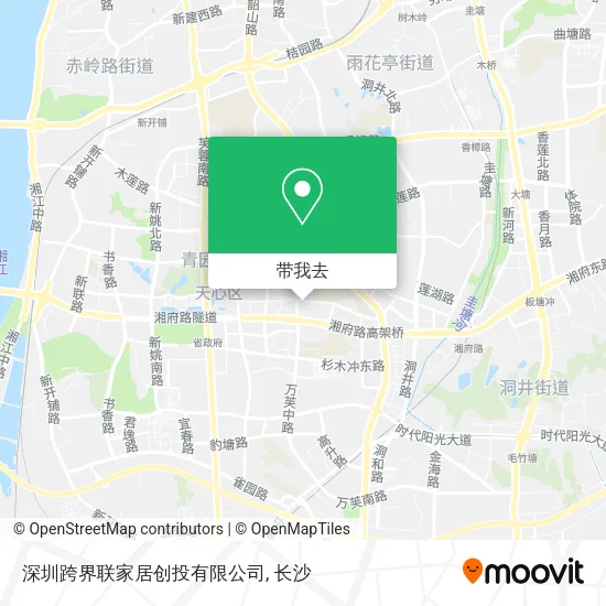 深圳跨界联家居创投有限公司地图