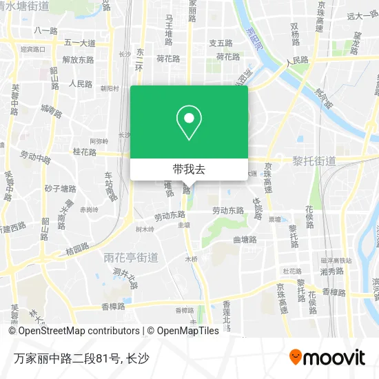 万家丽中路二段81号地图
