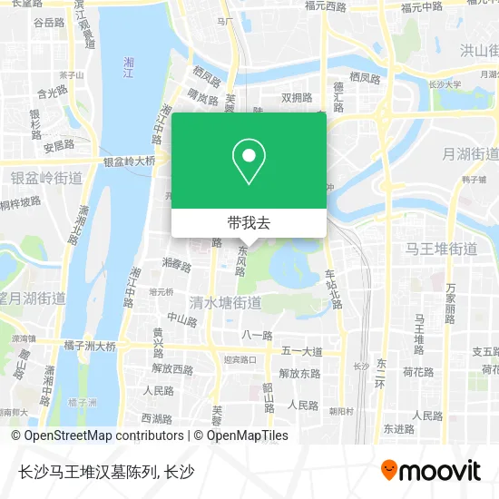 长沙马王堆汉墓陈列地图