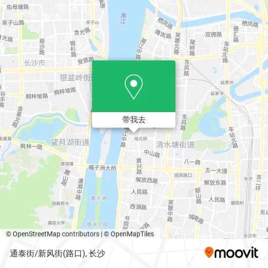 通泰街/新风街(路口)地图