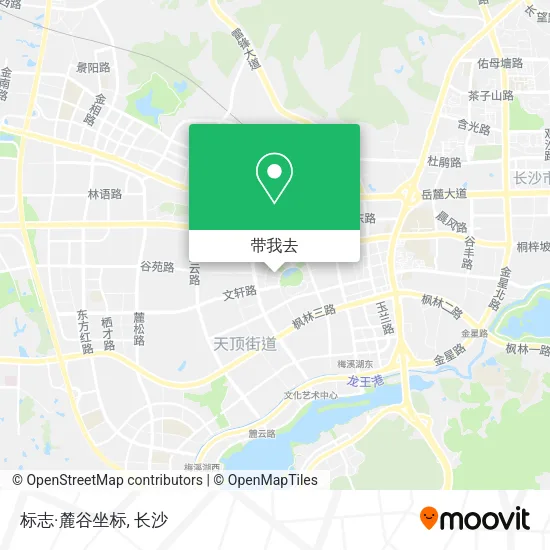 标志·麓谷坐标地图