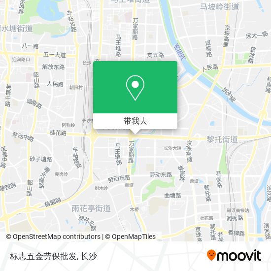 标志五金劳保批发地图
