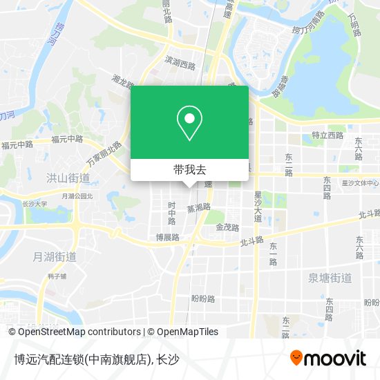 博远汽配连锁(中南旗舰店)地图