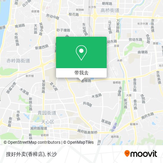 搜好外卖(香樟店)地图