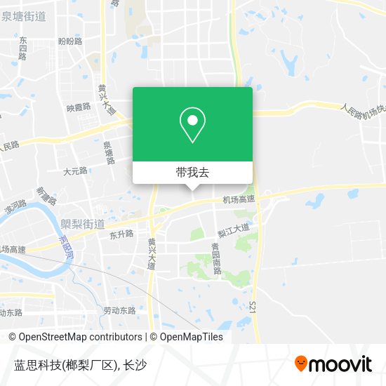 蓝思科技(榔梨厂区)地图