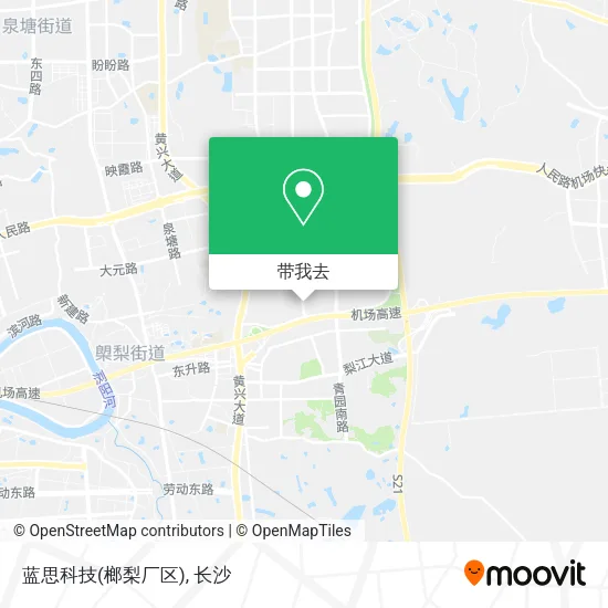 蓝思科技(榔梨厂区)地图