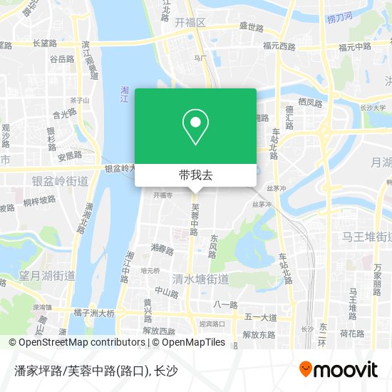 潘家坪路/芙蓉中路(路口)地图