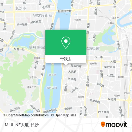 MIULINE大厦地图