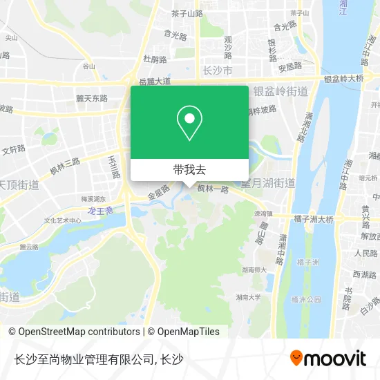 长沙至尚物业管理有限公司地图
