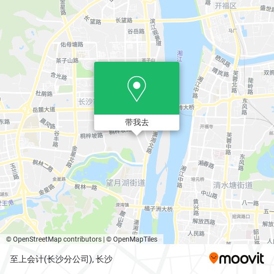 至上会计(长沙分公司)地图