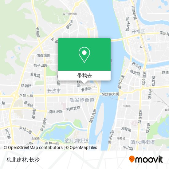 岳北建材地图