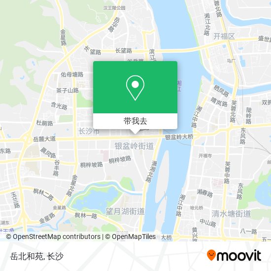 岳北和苑地图