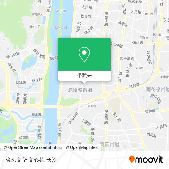 金碧文华-文心苑地图
