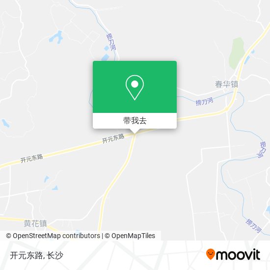 开元东路地图