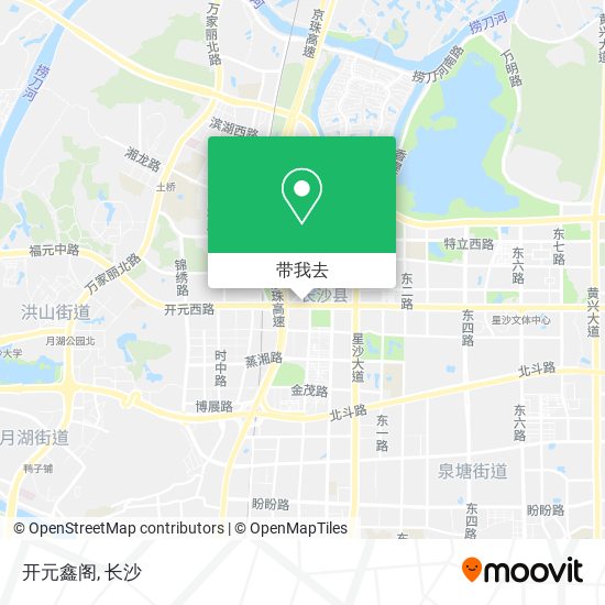 开元鑫阁地图