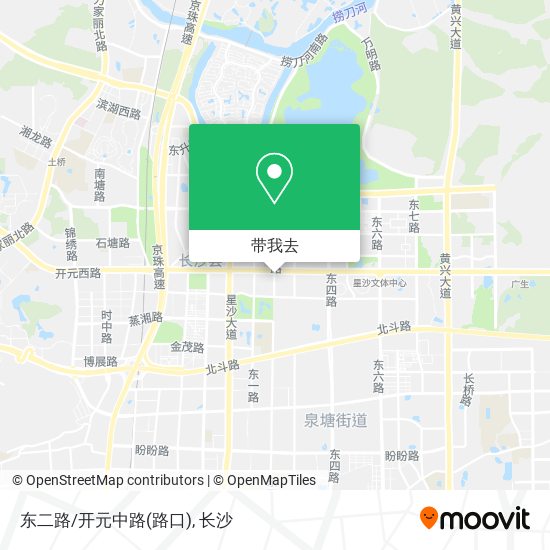 东二路/开元中路(路口)地图