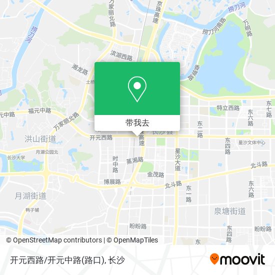 开元西路/开元中路(路口)地图