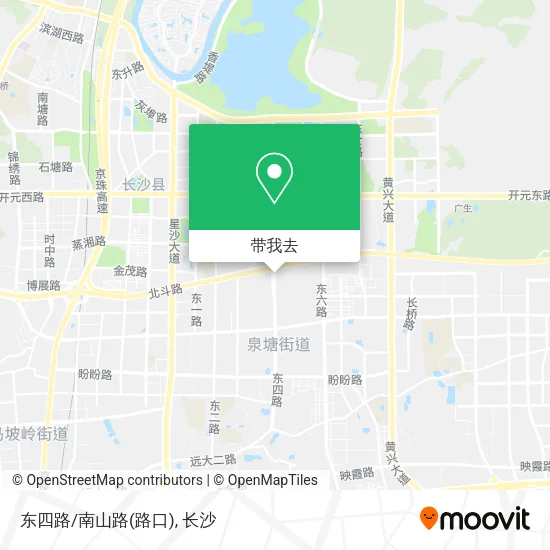 东四路/南山路(路口)地图