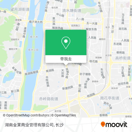 湖南金莱商业管理有限公司地图
