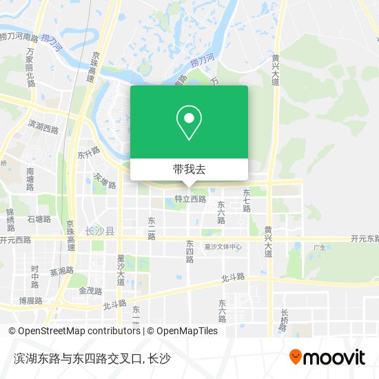 滨湖东路与东四路交叉口地图