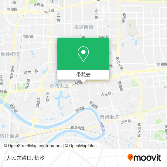 人民东路口地图