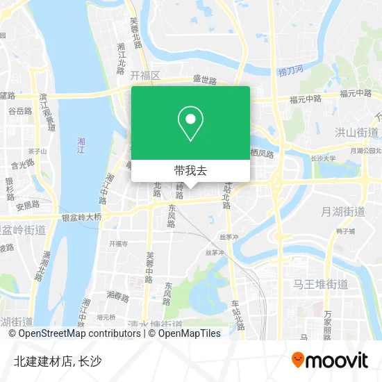 北建建材店地图
