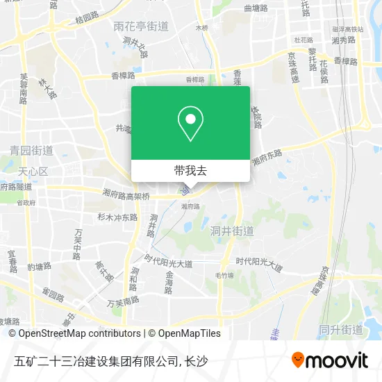 五矿二十三冶建设集团有限公司地图