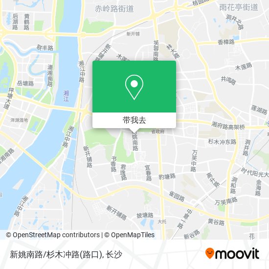 新姚南路/杉木冲路(路口)地图