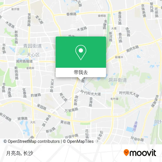 月亮岛地图