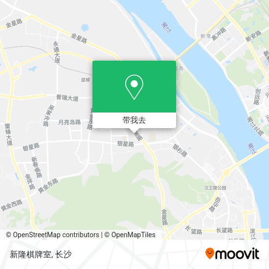 新隆棋牌室地图