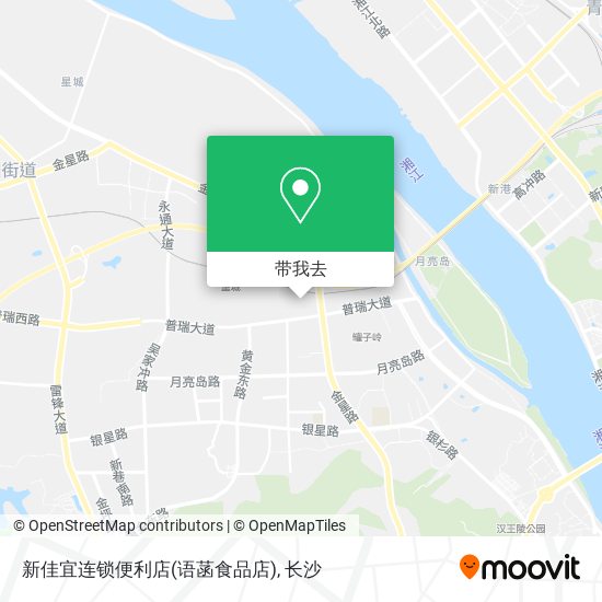 新佳宜连锁便利店(语菡食品店)地图