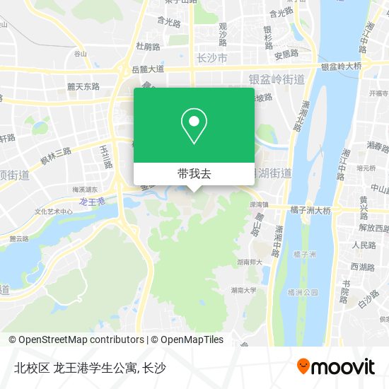 北校区 龙王港学生公寓地图