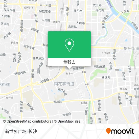 新世界广场地图