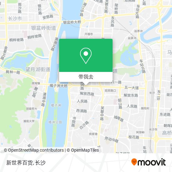 新世界百货地图