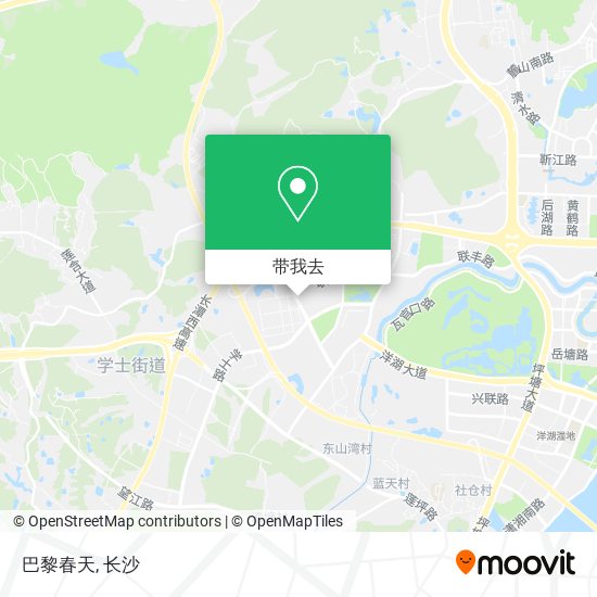 巴黎春天地图