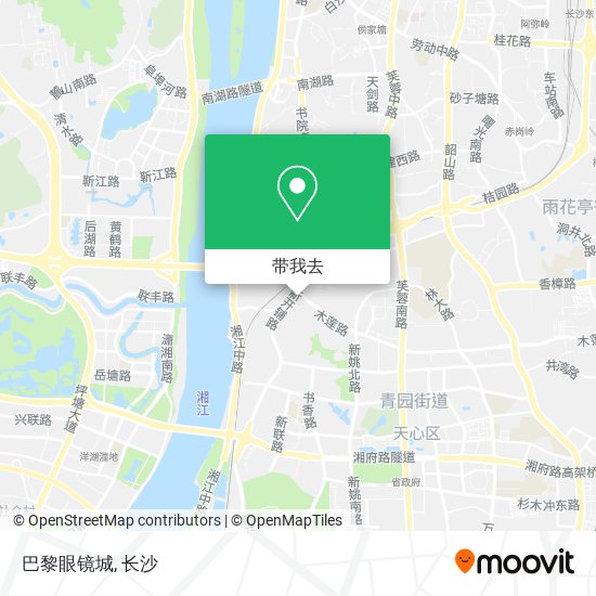 巴黎眼镜城地图