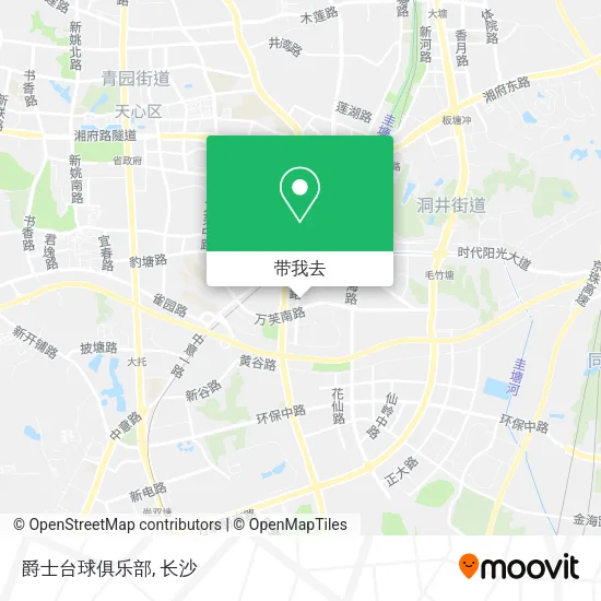 爵士台球俱乐部地图