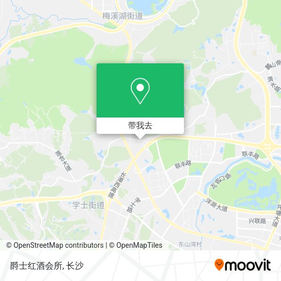 爵士红酒会所地图