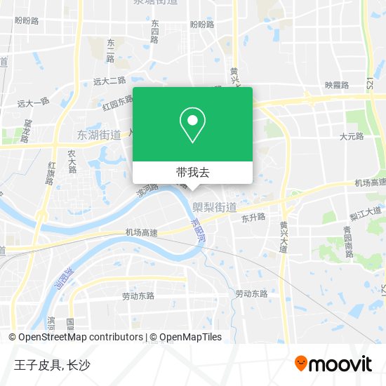 王子皮具地图