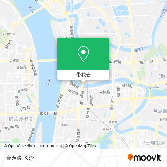 金泰路地图