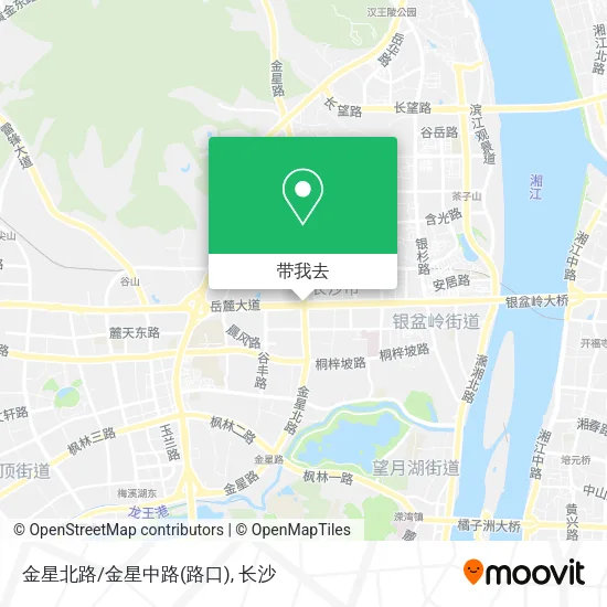 金星北路/金星中路(路口)地图