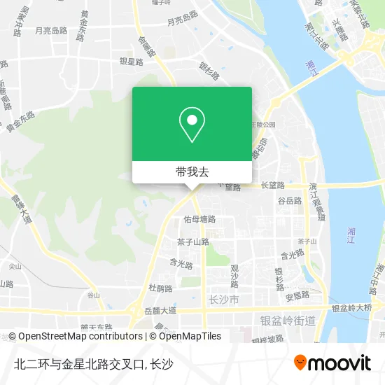 北二环与金星北路交叉口地图