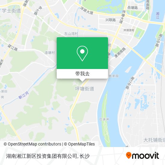 湖南湘江新区投资集团有限公司地图