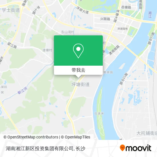 湖南湘江新区投资集团有限公司地图