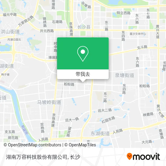 湖南万容科技股份有限公司地图